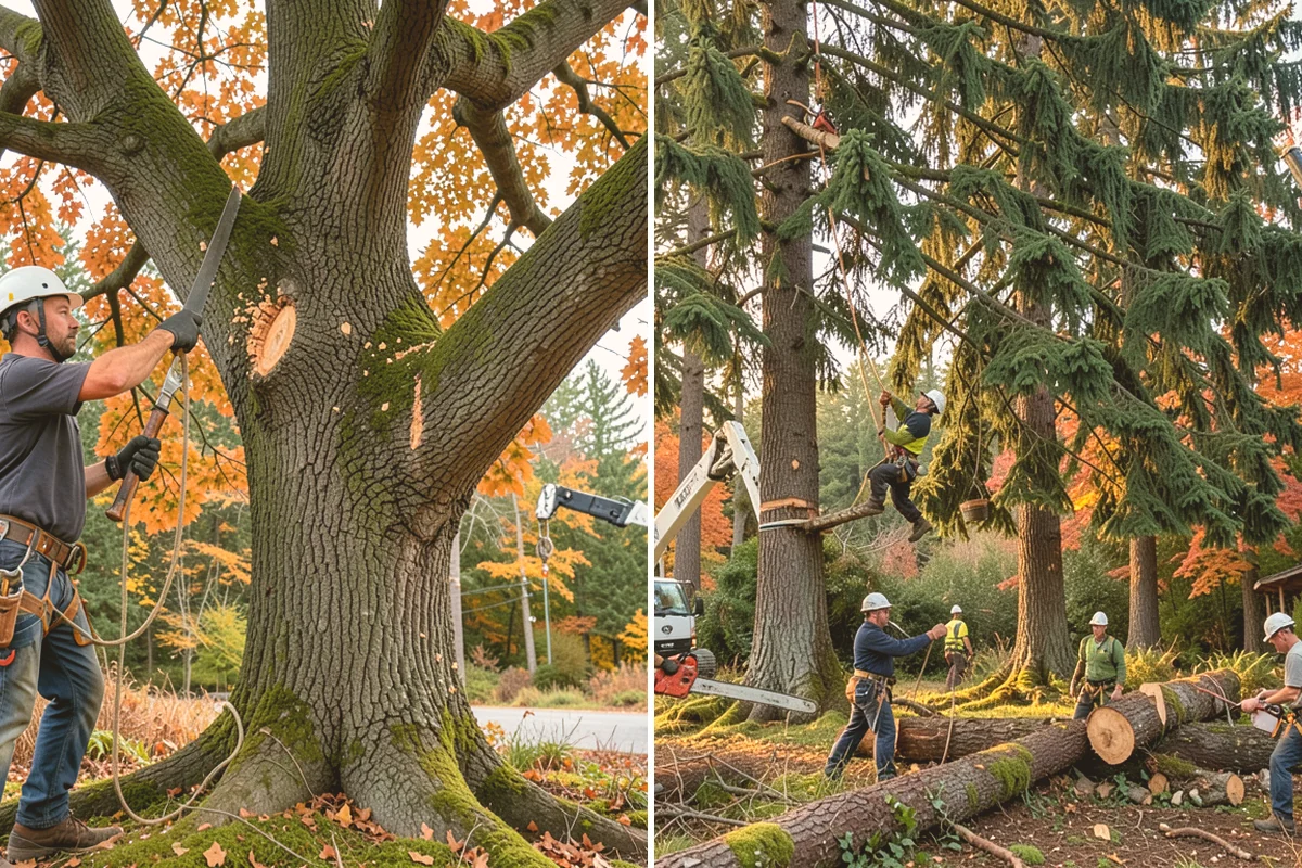 Arborist consultations in Brier, Snohomish County, WA - Gather site and tree information