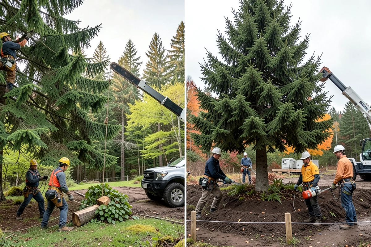 Arborist consultations in Clyde Hill, King County, WA - Gather site and tree information