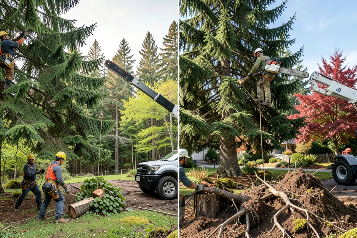 Arborist consultations in DuPont, Pierce County, WA - Gather site and tree information