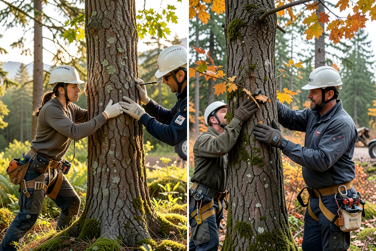Arborist consultations in Kenmore, King County, WA - Gather site and tree information