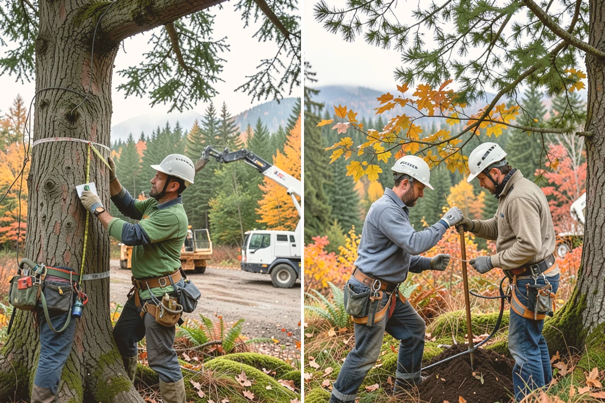 Arborist consultations in Lynnwood, Snohomish County, WA - Gather site and tree information