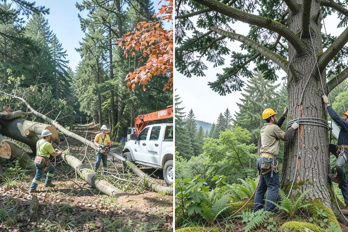 Arborist consultations in Roy, Pierce County, WA - Gather site and tree information