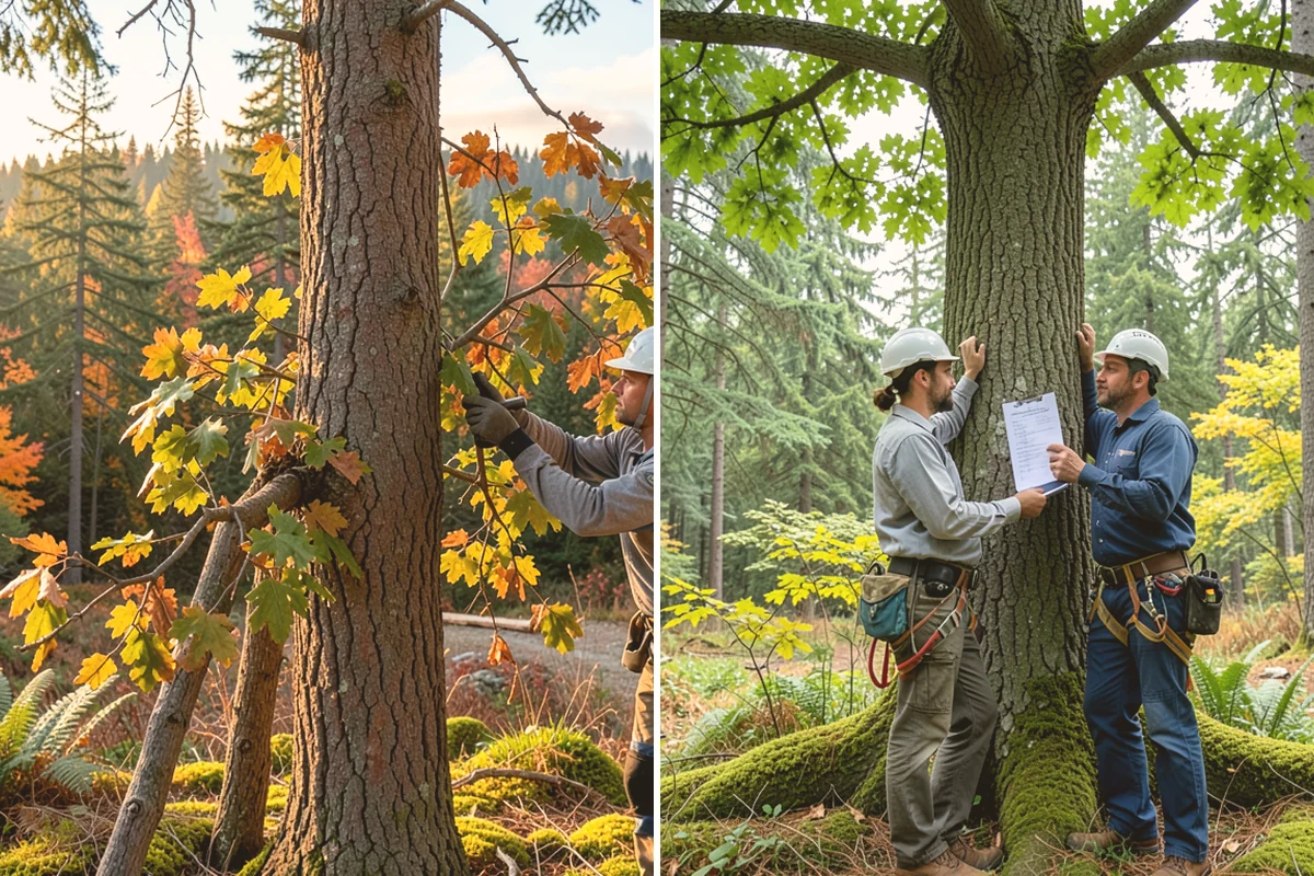Arborist consultations in Stanwood, Snohomish County, WA - Gather site and tree information