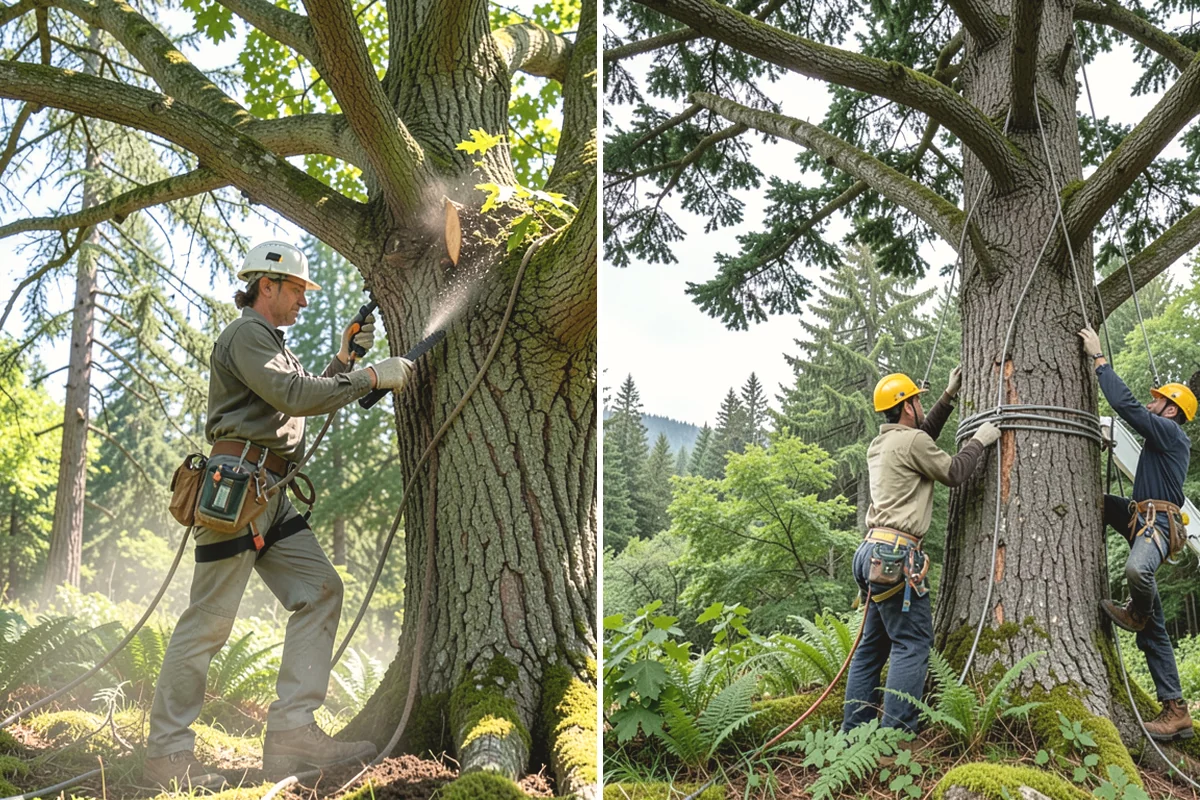 Arborist consultations in University Place, Pierce County, WA - Gather site and tree information