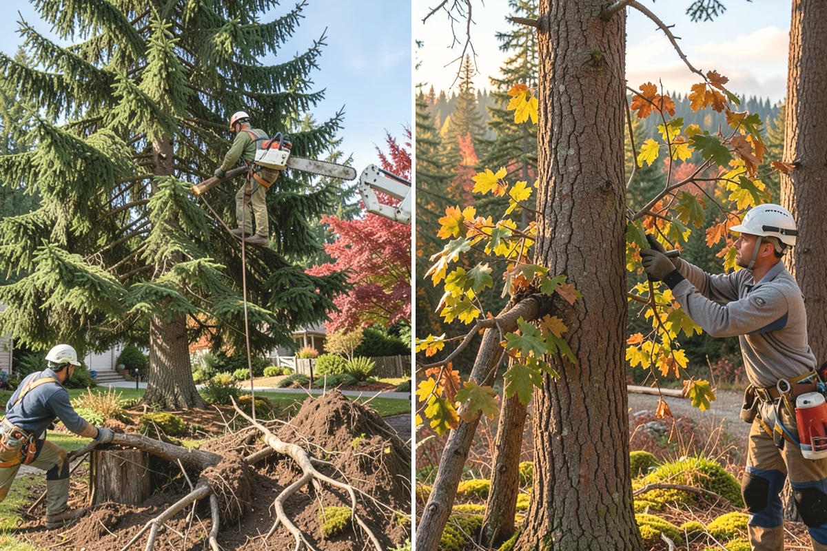 Arborist consultations in Yarrow Point, King County, WA - Gather site and tree information
