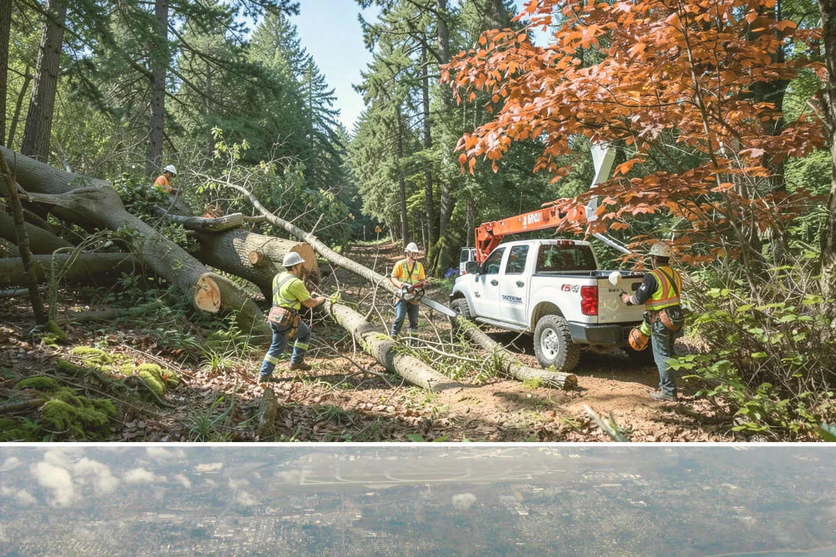 Backfill after stump grinding in Burien, King County, WA - This work can generally be performed year-round in Puget Sound weather but may require extra care during heavy rain to manage...