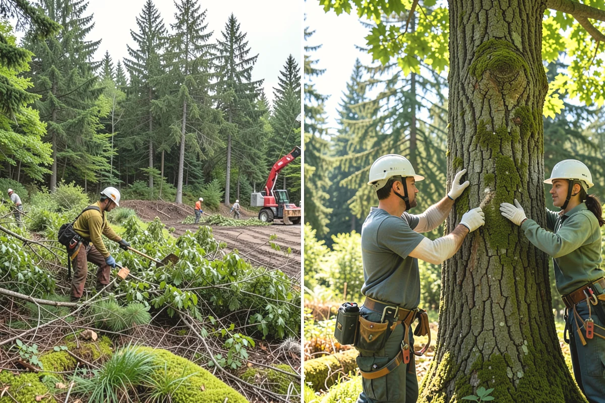 Backfill after stump grinding in Carnation, King County, WA - Locate and mark utilities before work
