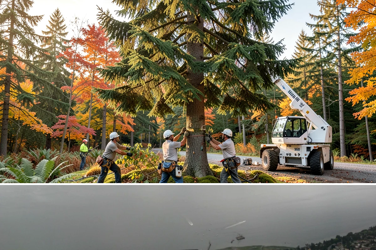Backfill after stump grinding in Des Moines, King County, WA - This work can generally be performed year-round in Puget Sound weather but may require extra care during heavy rain to manage...