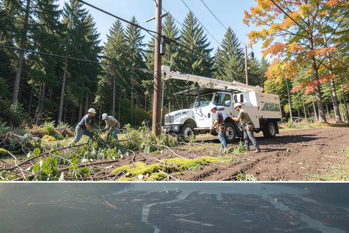 Backfill after stump grinding in Fife, Pierce County, WA - This work can generally be performed year-round in Puget Sound weather but may require extra care during heavy rain to manage...