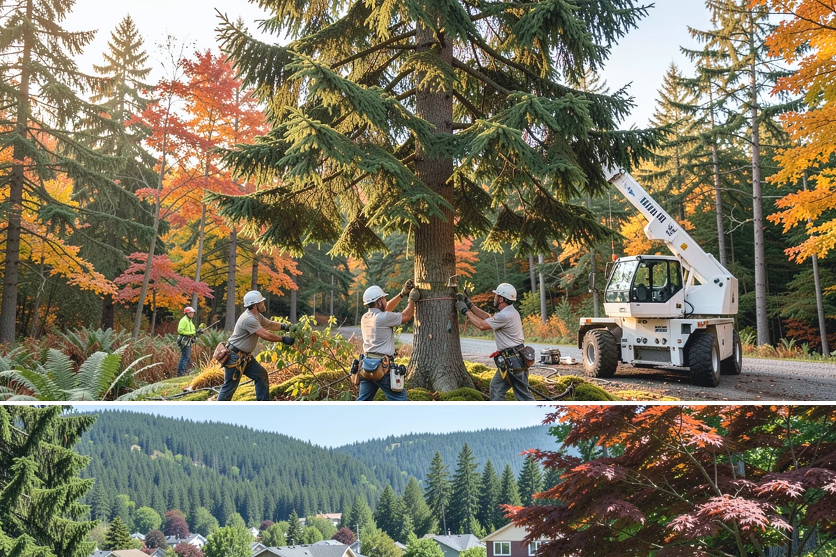 Backfill after stump grinding in Index, Snohomish County, WA - This work can generally be performed year-round in Puget Sound weather but may require extra care during heavy rain to manage...