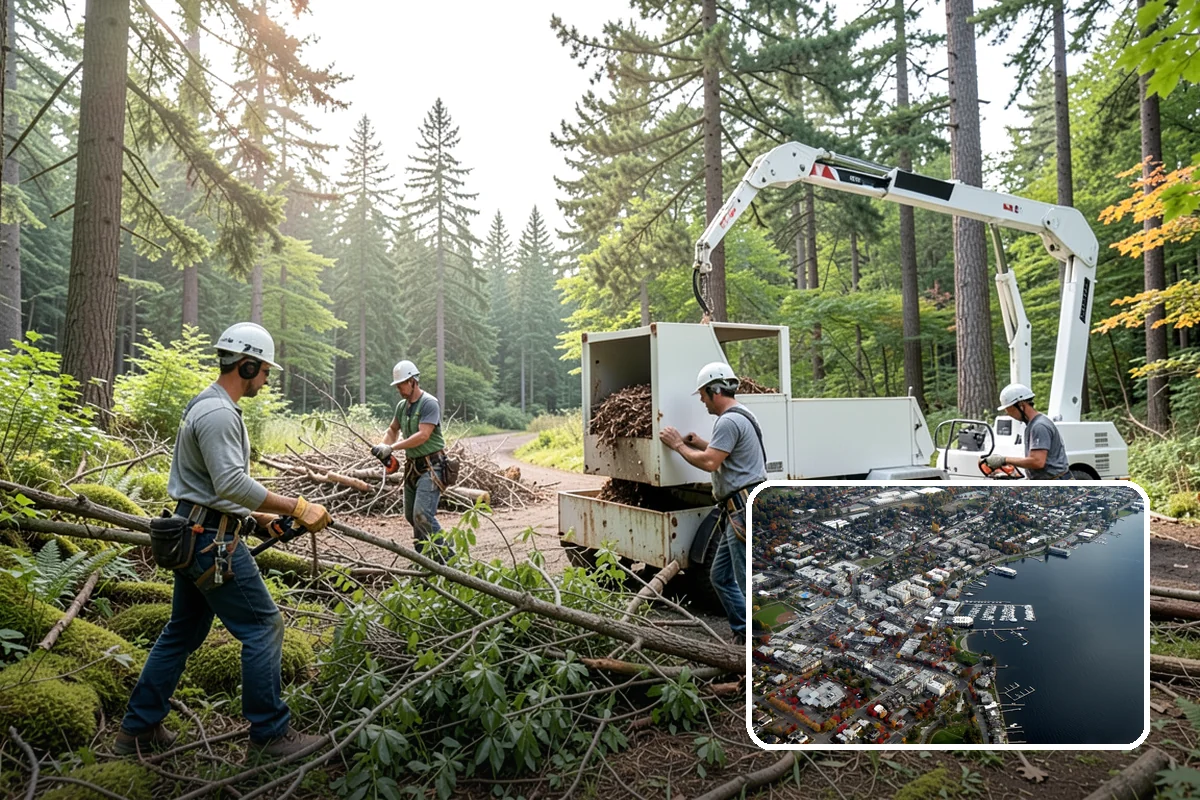 Backfill after stump grinding in Kirkland, King County, WA - Removes tripping hazards and obstructions