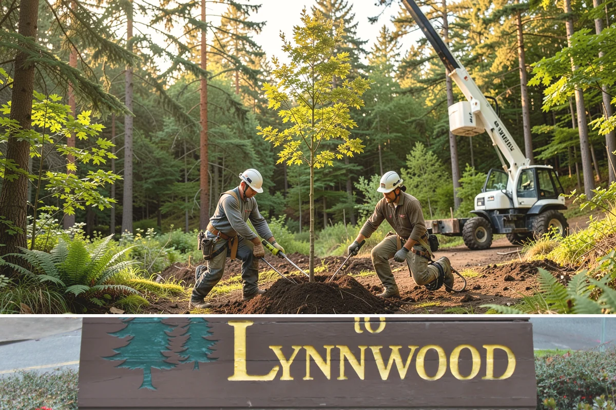 Backfill after stump grinding in Lynnwood, Snohomish County, WA - This work can generally be performed year-round in Puget Sound weather but may require extra care during heavy rain to manage...