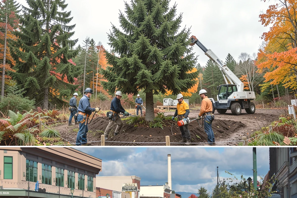 Backfill after stump grinding in Monroe, Snohomish County, WA - This work can generally be performed year-round in Puget Sound weather but may require extra care during heavy rain to manage...