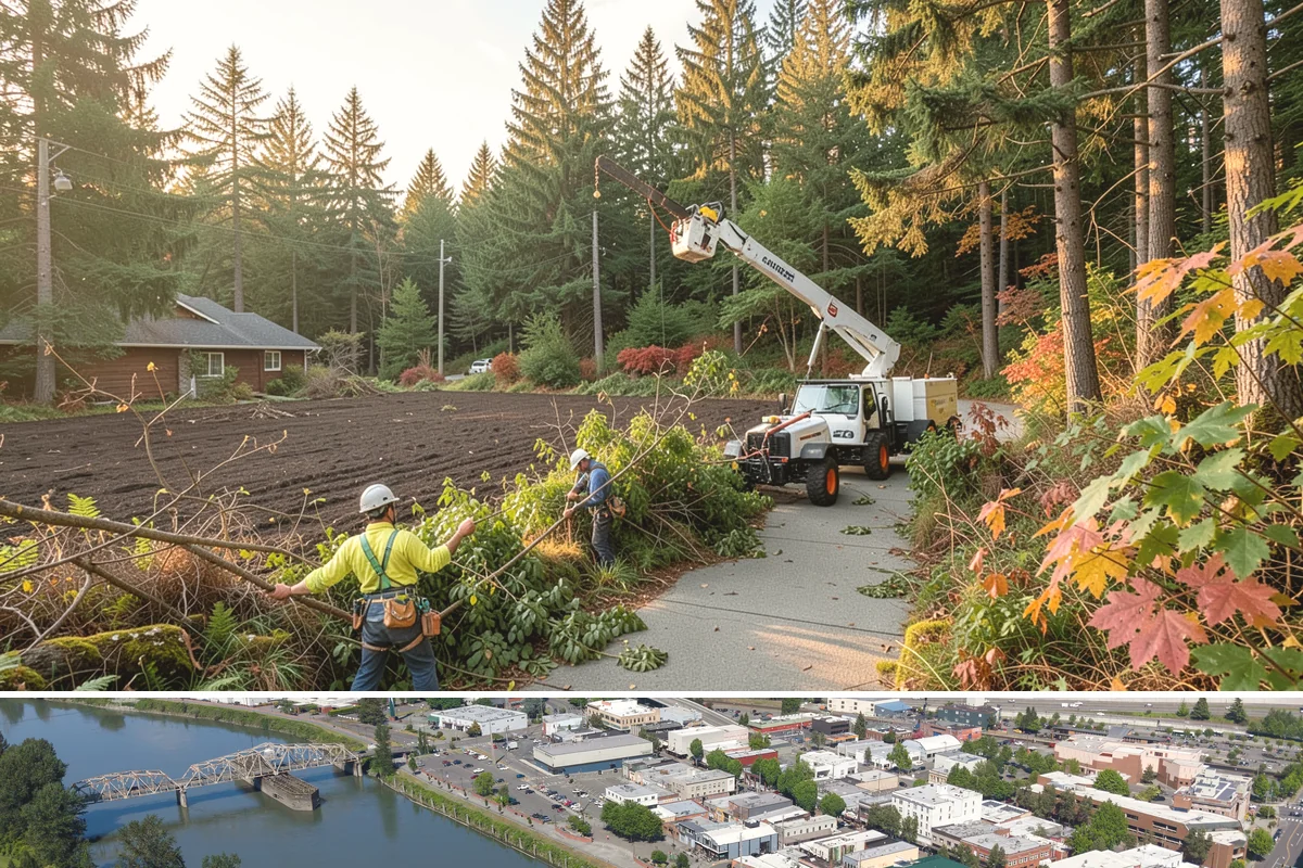 Backfill after stump grinding in Mount Vernon, Skagit County, WA - This work can generally be performed year-round in Puget Sound weather but may require extra care during heavy rain to manage...