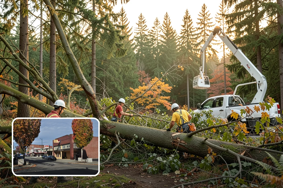 Backfill after stump grinding in Puyallup, Pierce County, WA - Removes tripping hazards and obstructions