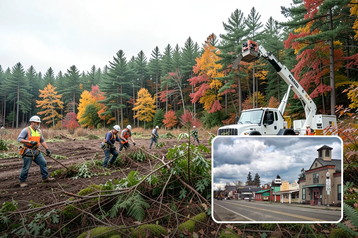 Backfill after stump grinding in Roy, Pierce County, WA - Removes tripping hazards and obstructions