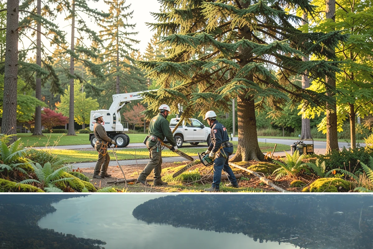 Backfill after stump grinding in Sammamish, King County, WA - This work can generally be performed year-round in Puget Sound weather but may require extra care during heavy rain to manage...