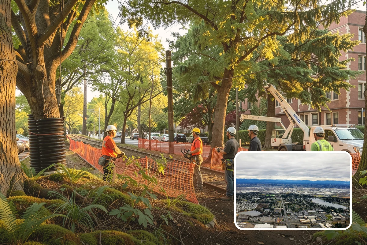 Backfill after stump grinding in SeaTac, King County, WA - Removes tripping hazards and obstructions
