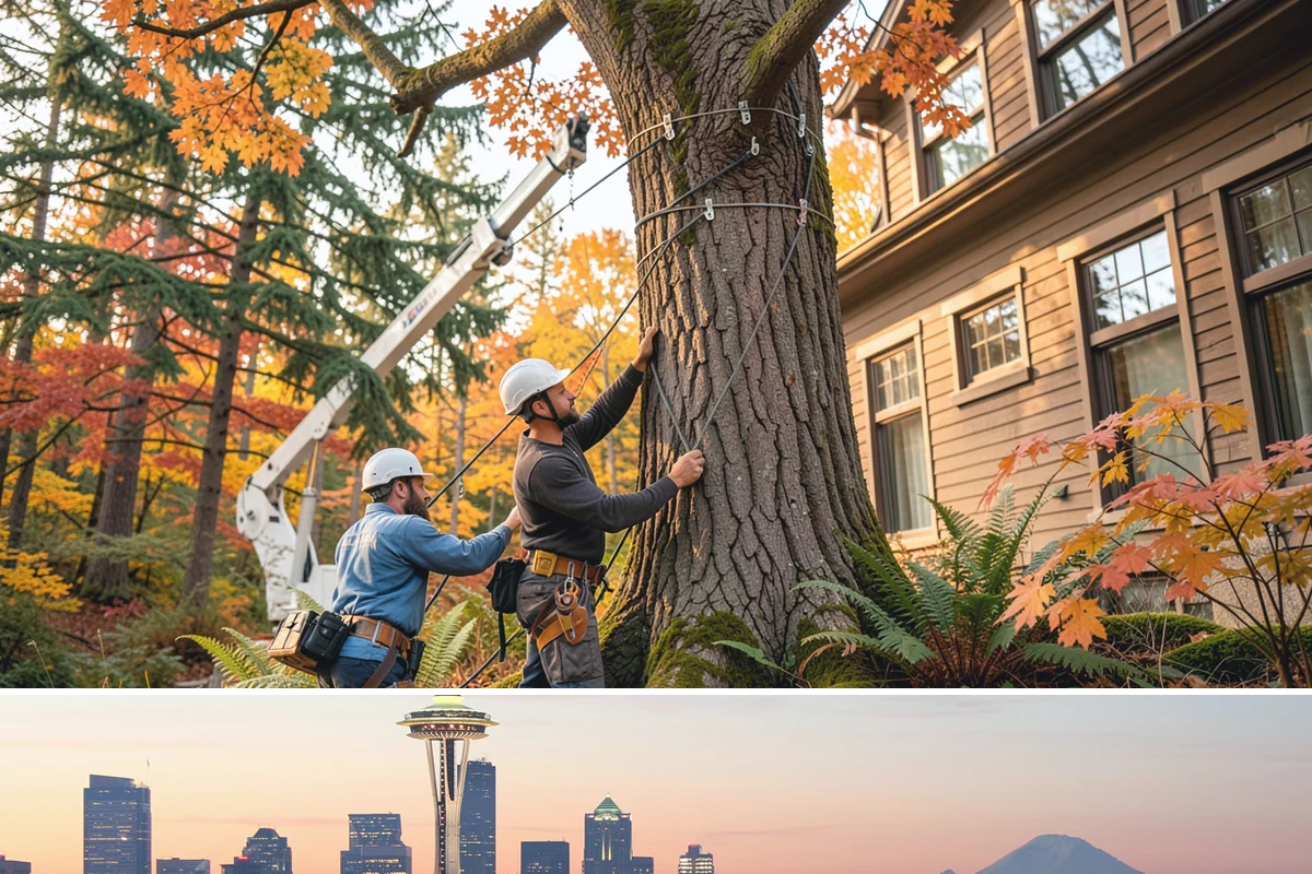 Backfill after stump grinding in Seattle, King County, WA - This work can generally be performed year-round in Puget Sound weather but may require extra care during heavy rain to manage...