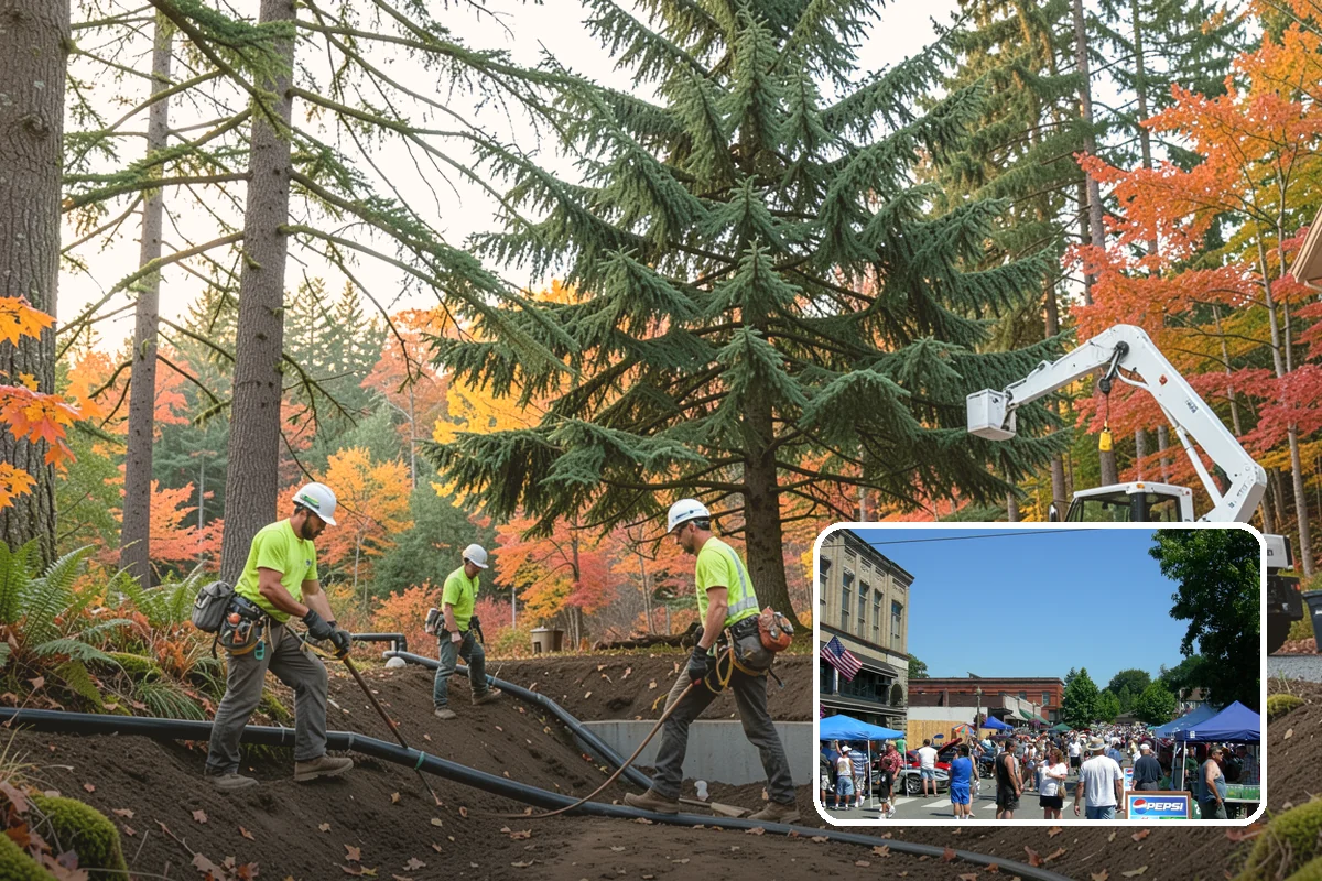 Backfill after stump grinding in Snohomish, Snohomish County, WA - Removes tripping hazards and obstructions