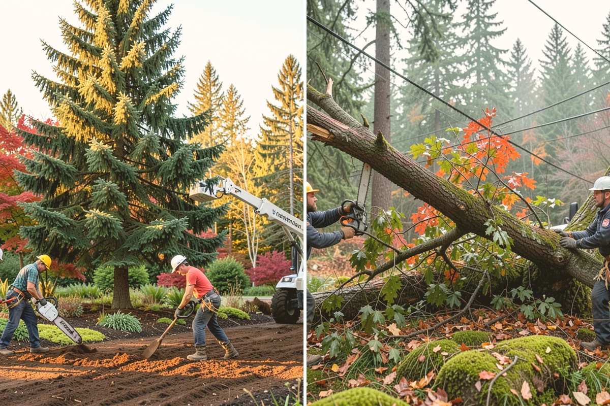 Backfill after stump grinding in Snohomish, Snohomish County, WA - Locate and mark utilities before work