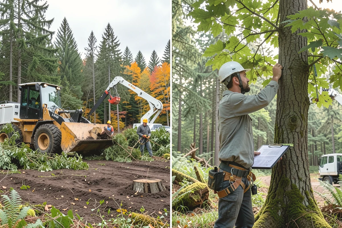 Backfill after stump grinding in Tacoma, Pierce County, WA - Locate and mark utilities before work