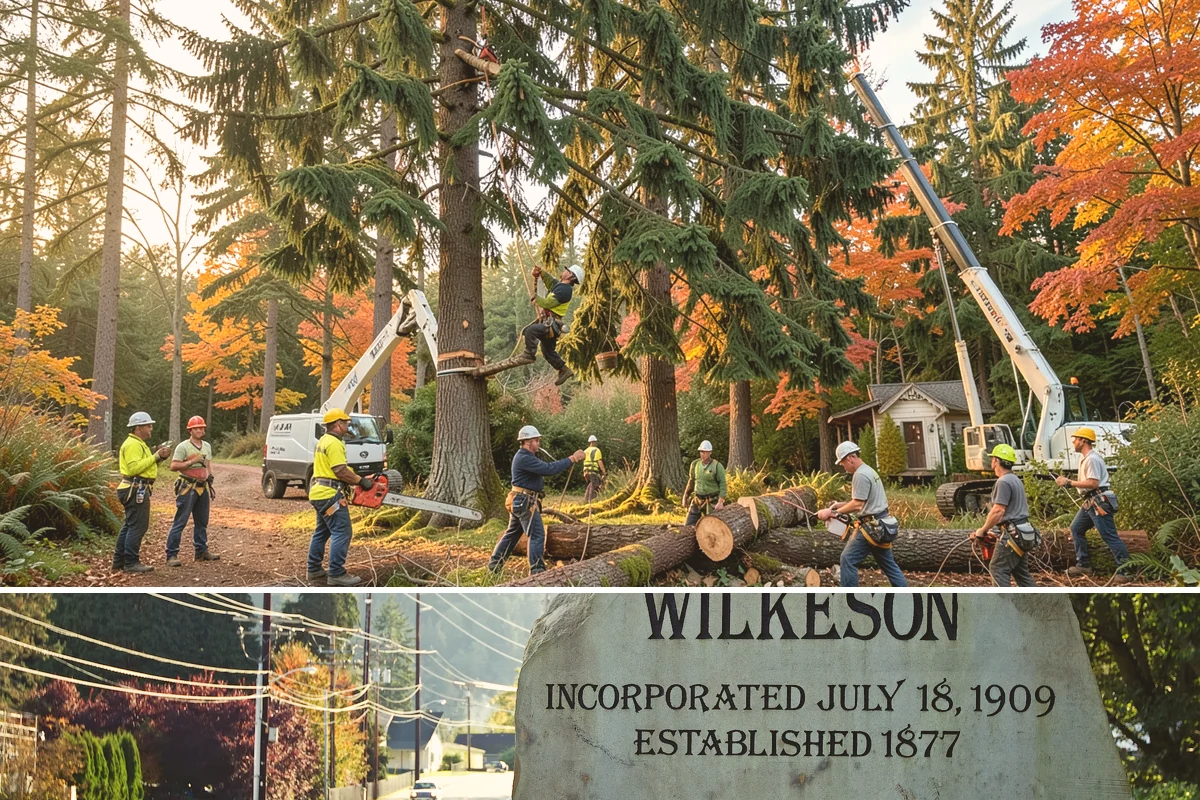 Backfill after stump grinding in Wilkeson, Pierce County, WA - This work can generally be performed year-round in Puget Sound weather but may require extra care during heavy rain to manage...