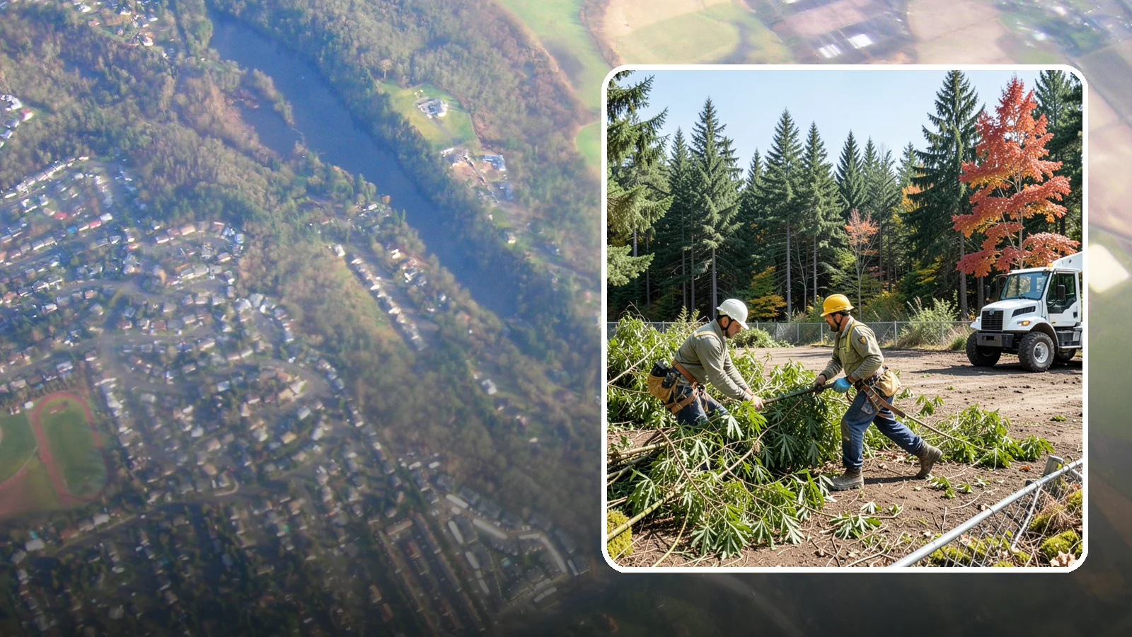 Bamboo removal in Algona, King County, WA - The removal and containment of bamboo.