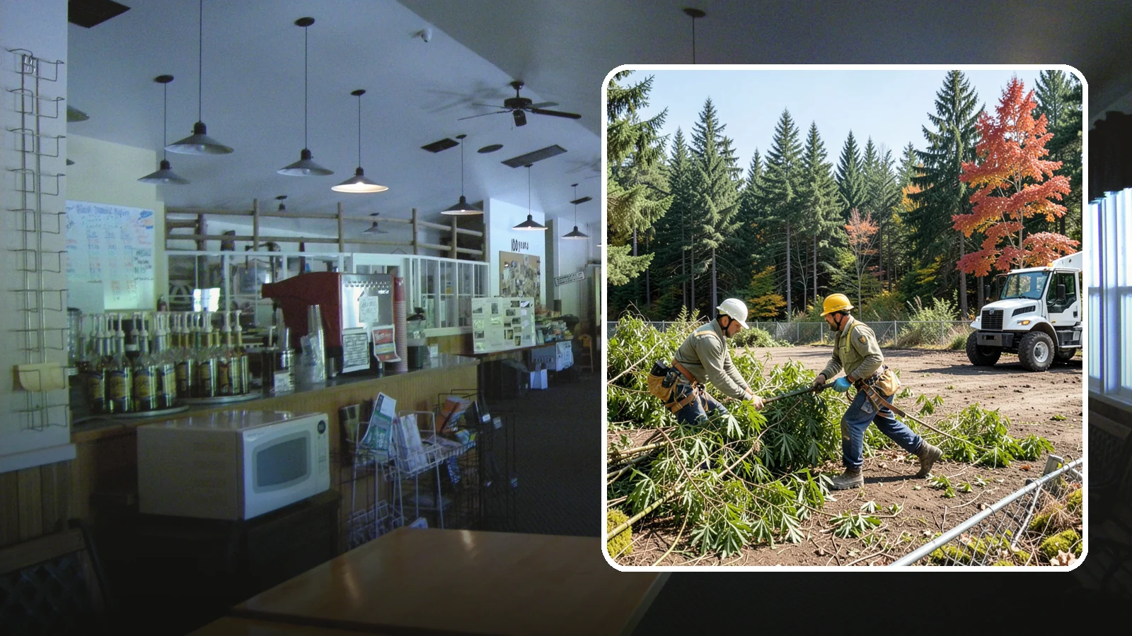 Bamboo removal in Black Diamond, King County, WA - The removal and containment of bamboo.
