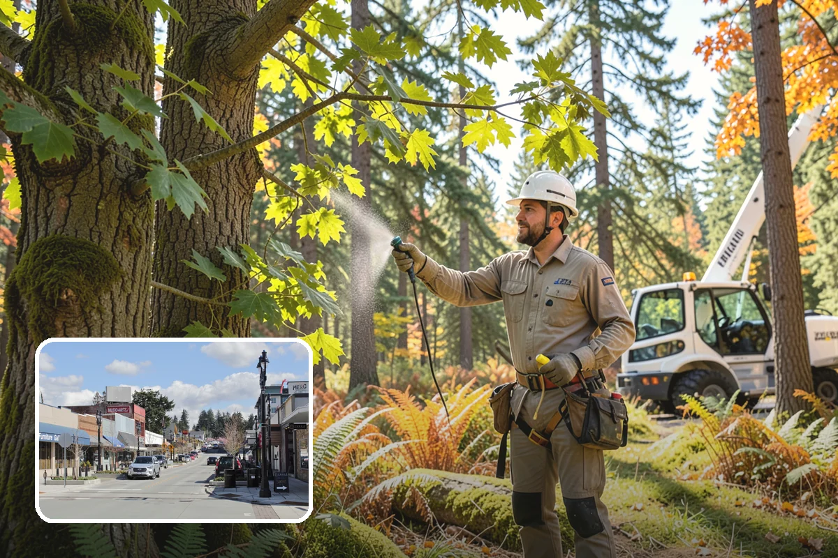 Bamboo removal in Bothell, King County, WA - Improves access and usability of a site