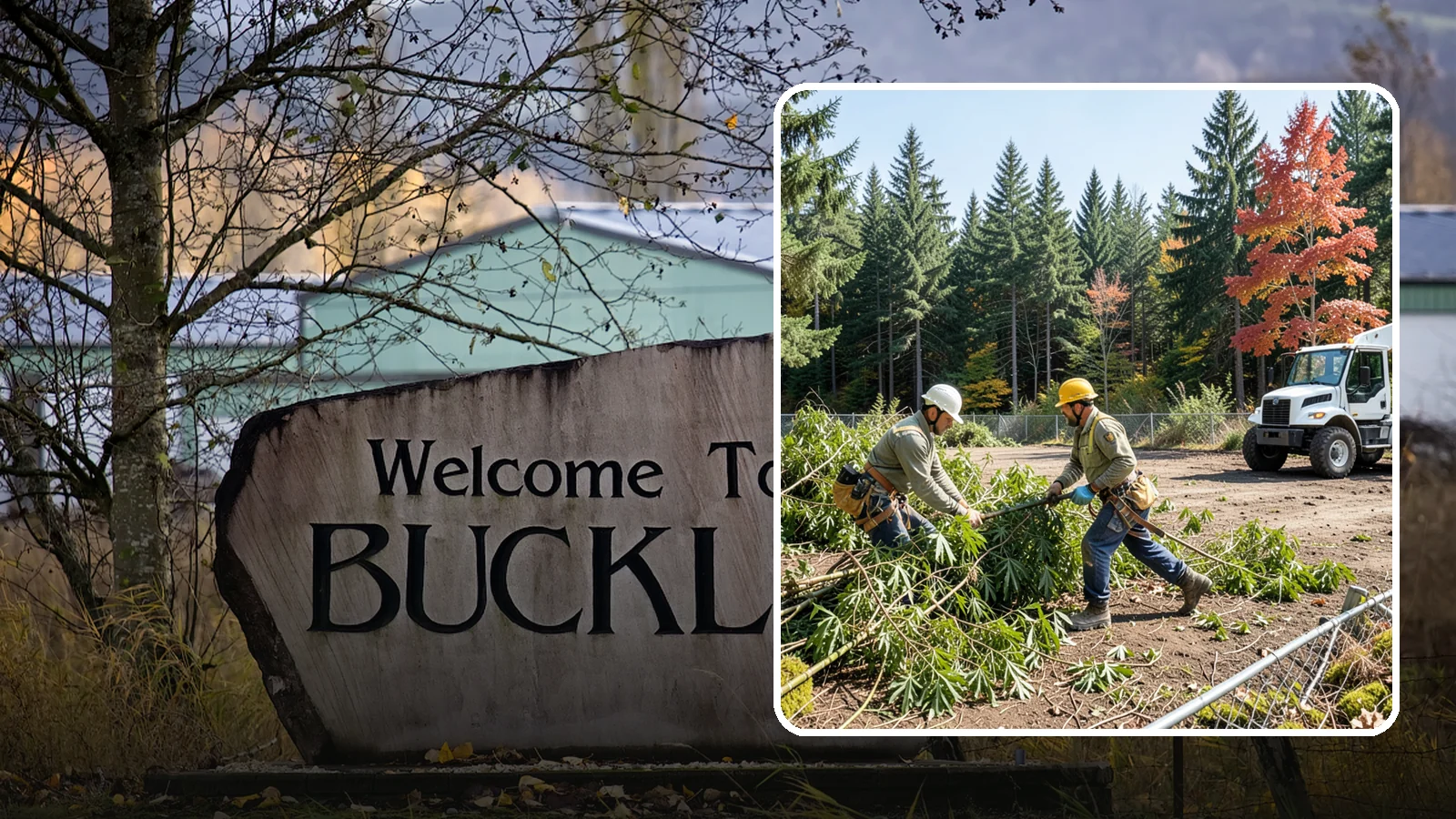 Bamboo removal in Buckley, Pierce County, WA - The removal and containment of bamboo.