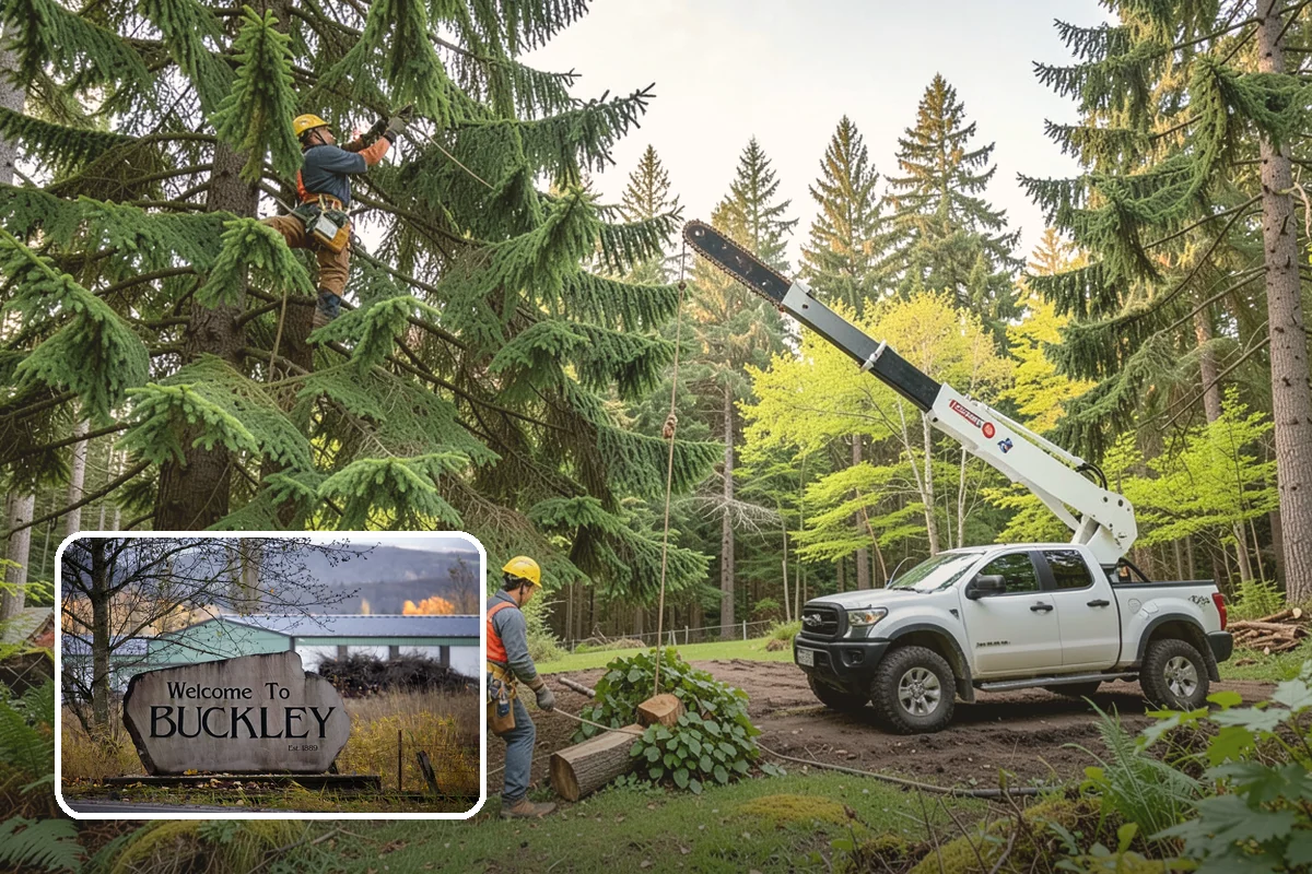 Bamboo removal in Buckley, Pierce County, WA - Improves access and usability of a site