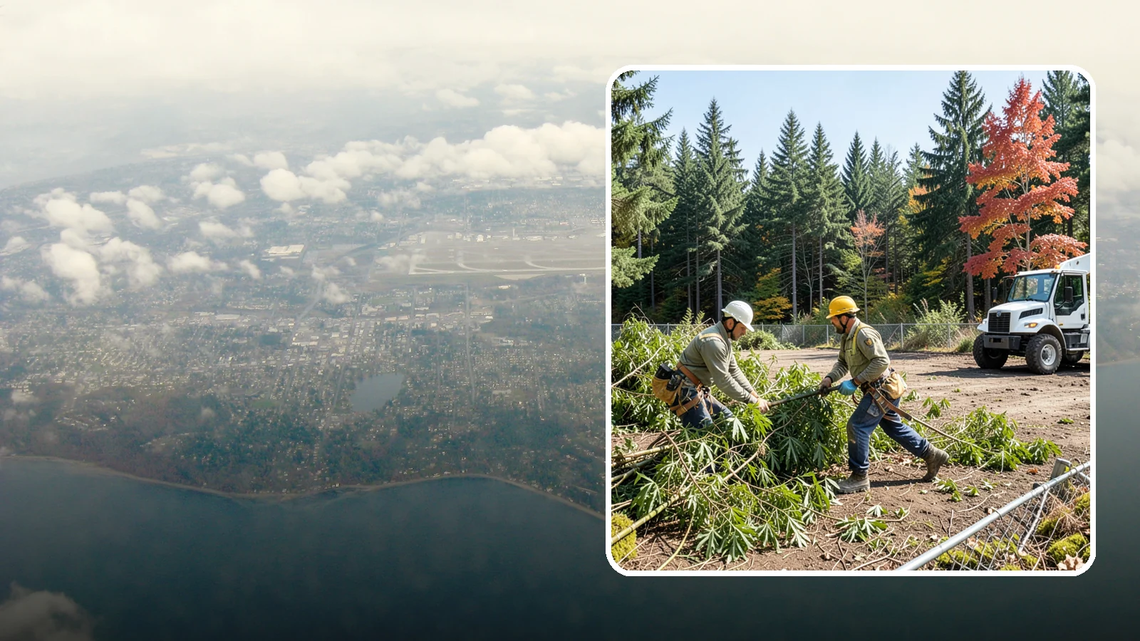 Bamboo removal in Burien, King County, WA - The removal and containment of bamboo.