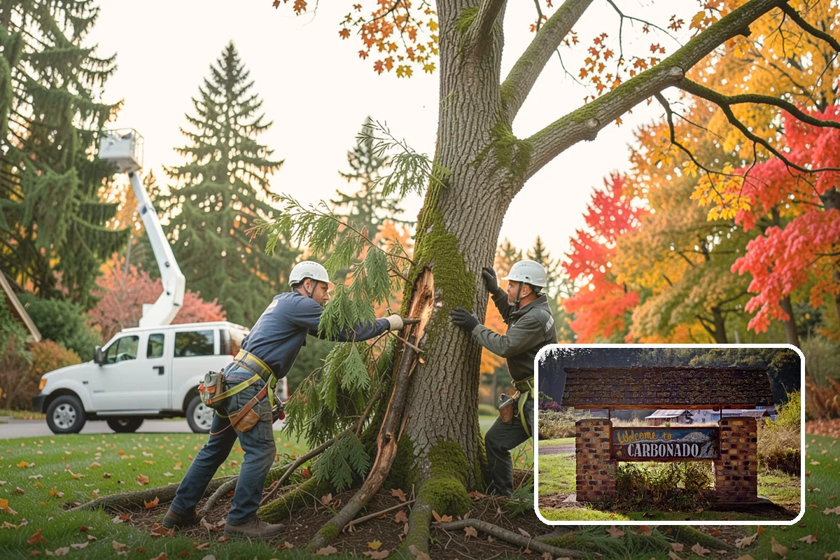 Bamboo removal in Carbonado, Pierce County, WA - Improves access and usability of a site