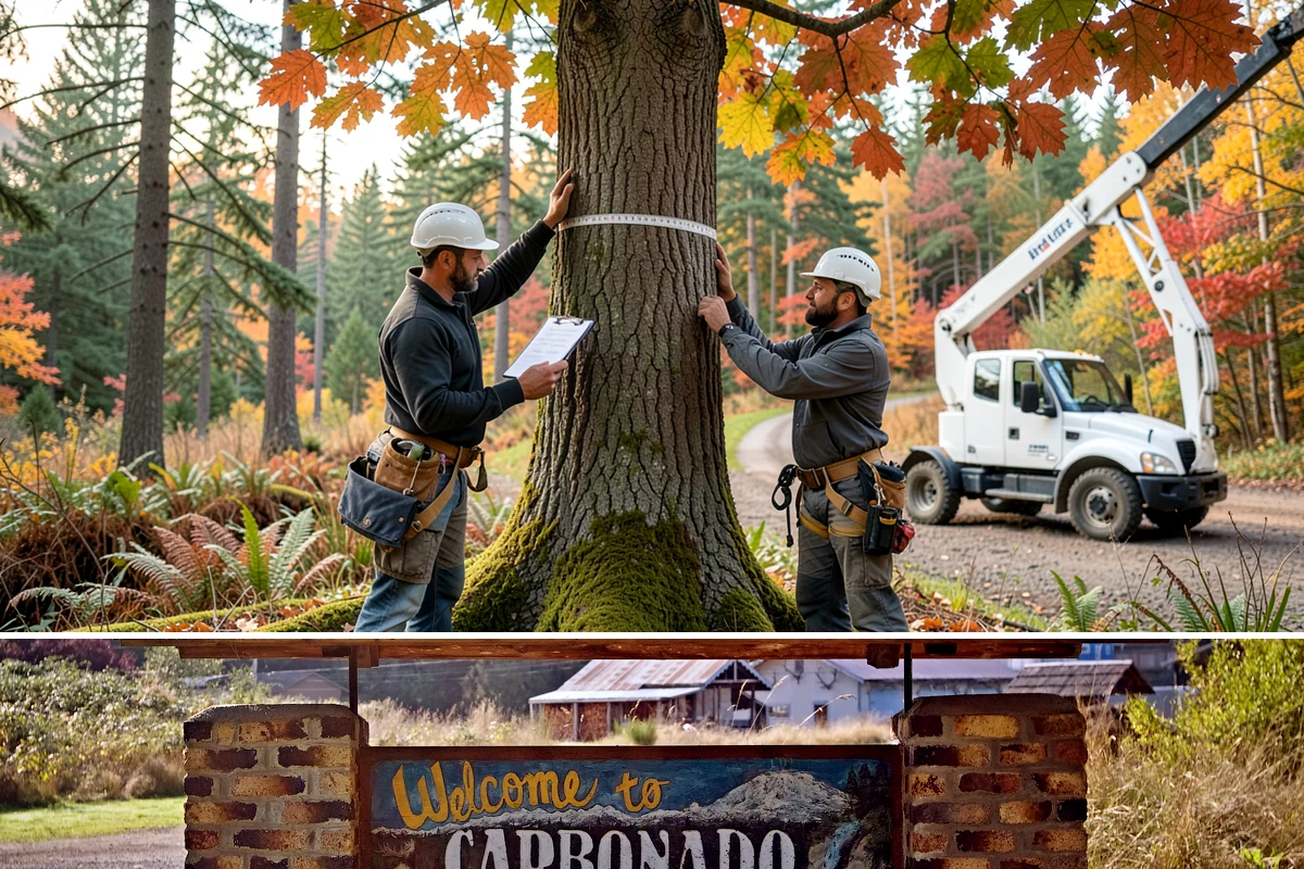 Bamboo removal in Carbonado, Pierce County, WA - Work is best performed when ground conditions are stable enough for hauling equipment but before heavy rains make the wet terrain...