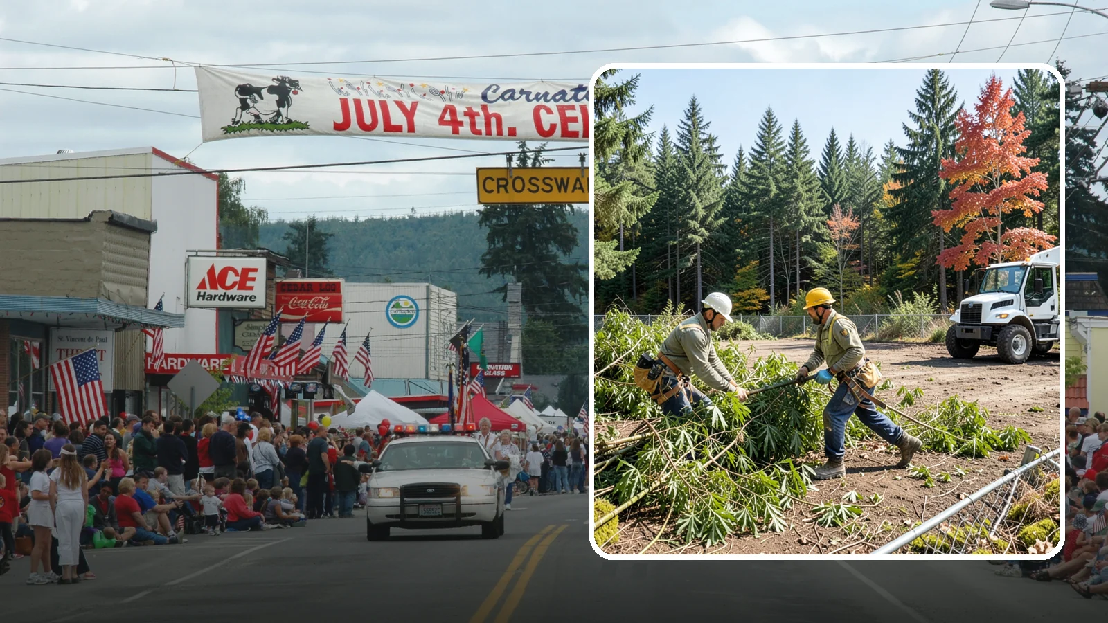 Bamboo removal in Carnation, King County, WA - The removal and containment of bamboo.