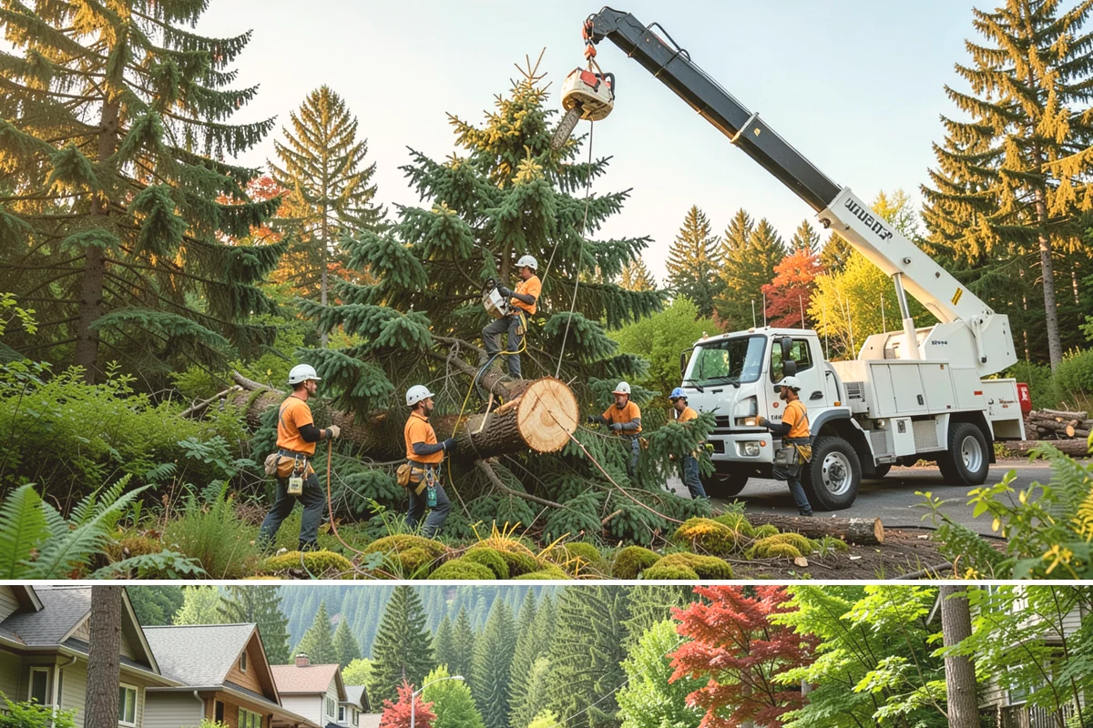 Bamboo removal in Darrington, Snohomish County, WA - Work is best performed when ground conditions are stable enough for hauling equipment but before heavy rains make the wet terrain...