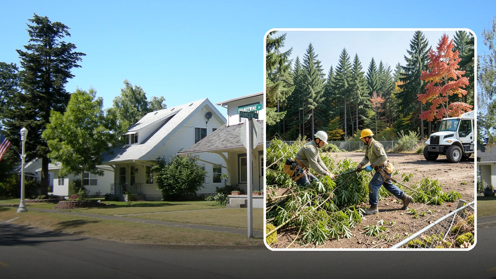 Bamboo removal in DuPont, Pierce County, WA - The removal and containment of bamboo.