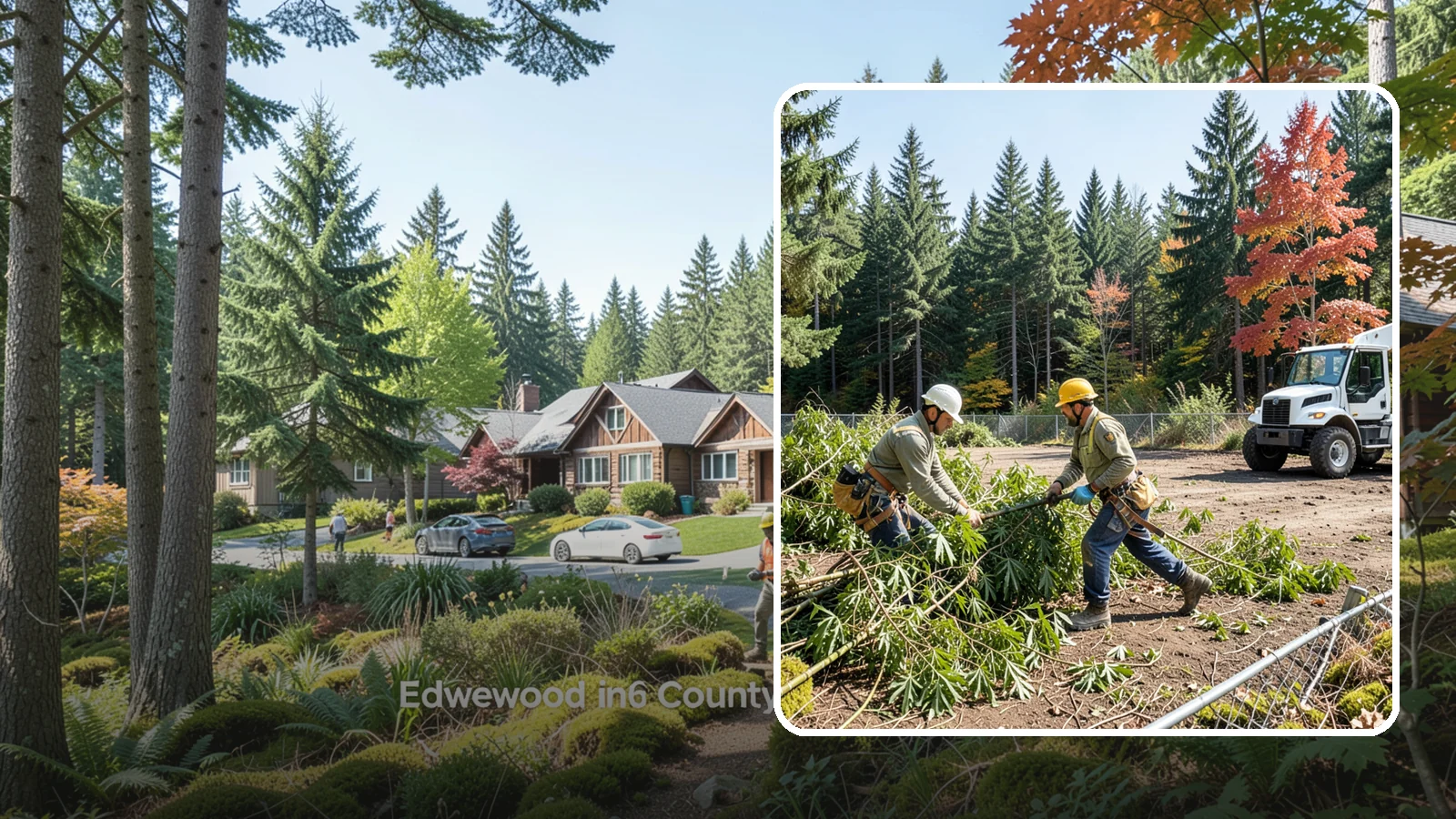 Bamboo removal in Edgewood, Pierce County, WA - The removal and containment of bamboo.