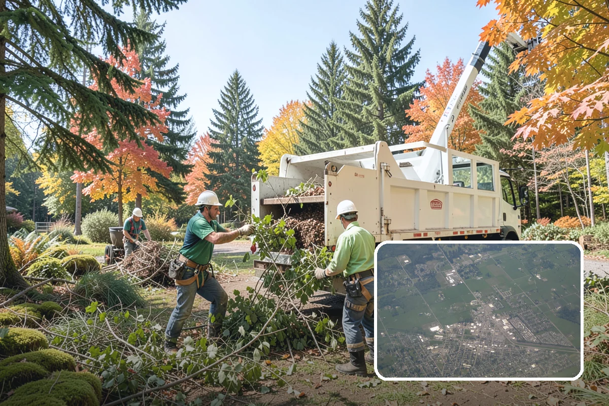 Bamboo removal in Enumclaw, King County, WA - Improves access and usability of a site