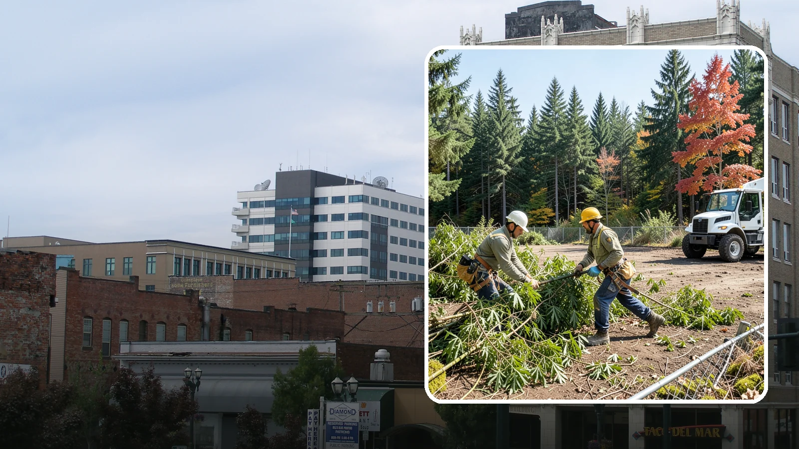 Bamboo removal in Everett, Snohomish County, WA - The removal and containment of bamboo.