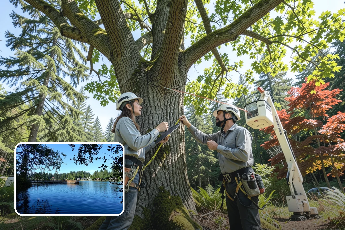 Bamboo removal in Federal Way, King County, WA - Improves access and usability of a site