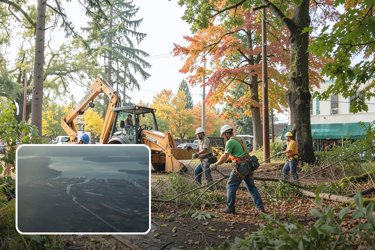 Bamboo removal in Fife, Pierce County, WA - Improves access and usability of a site