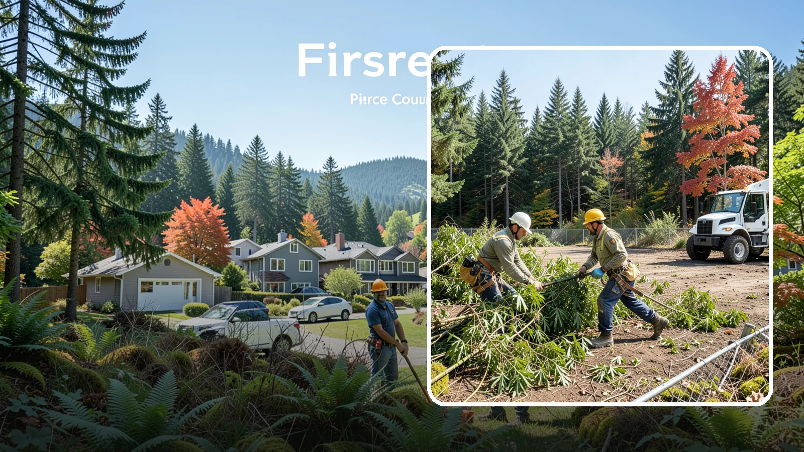 Bamboo removal in Fircrest, Pierce County, WA - The removal and containment of bamboo.