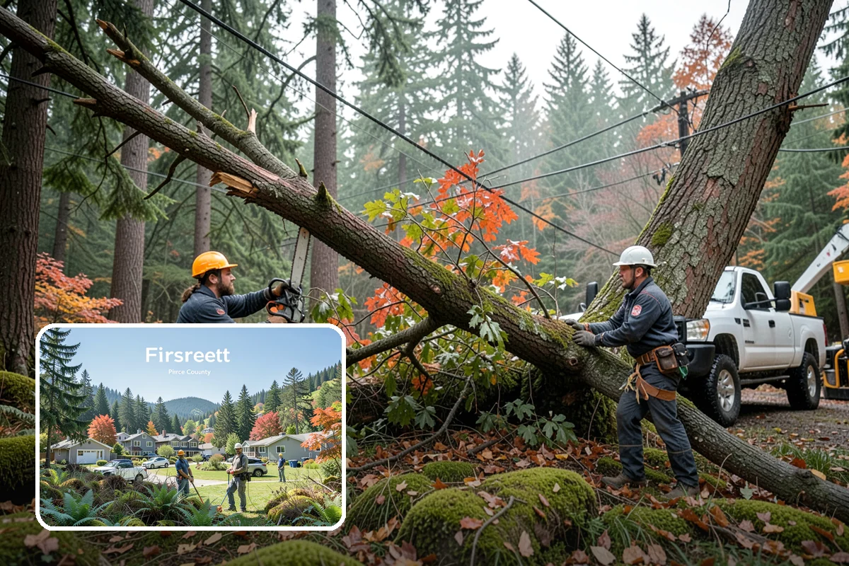Bamboo removal in Fircrest, Pierce County, WA - Improves access and usability of a site