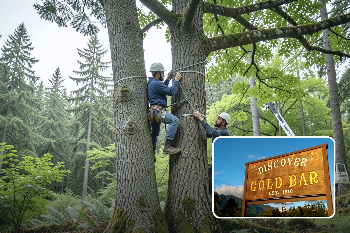 Bamboo removal in Gold Bar, Snohomish County, WA - Improves access and usability of a site