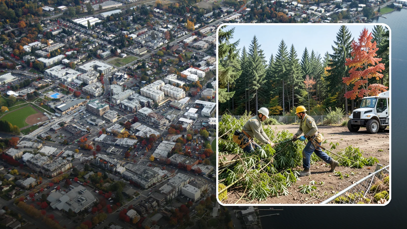 Bamboo removal in Kirkland, King County, WA - The removal and containment of bamboo.