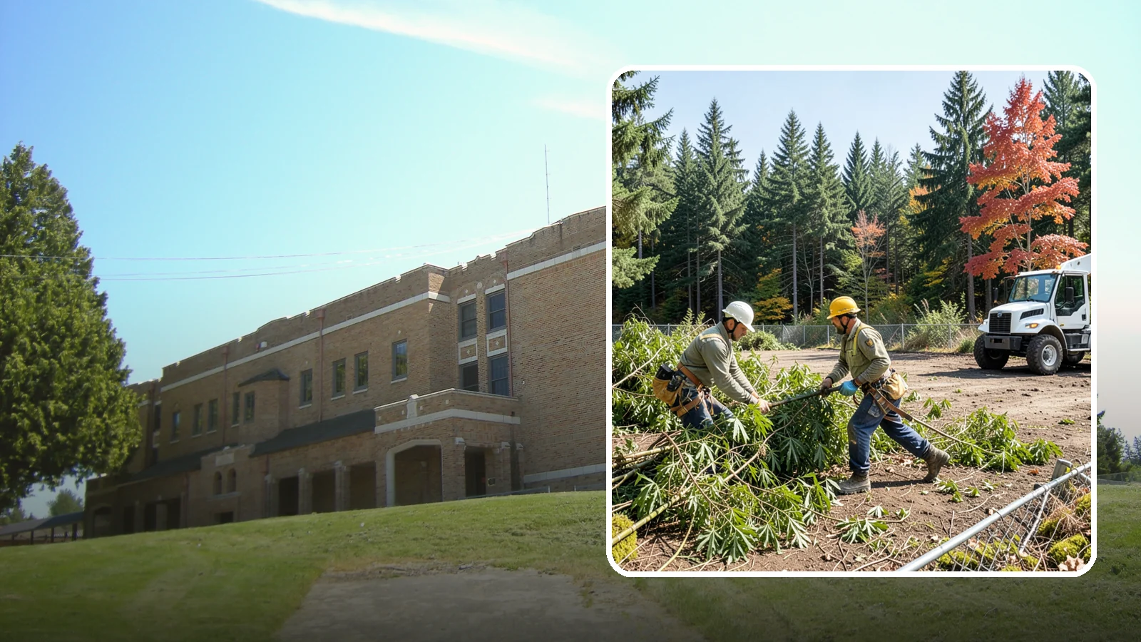 Bamboo removal in Maple Valley, King County, WA - The removal and containment of bamboo.