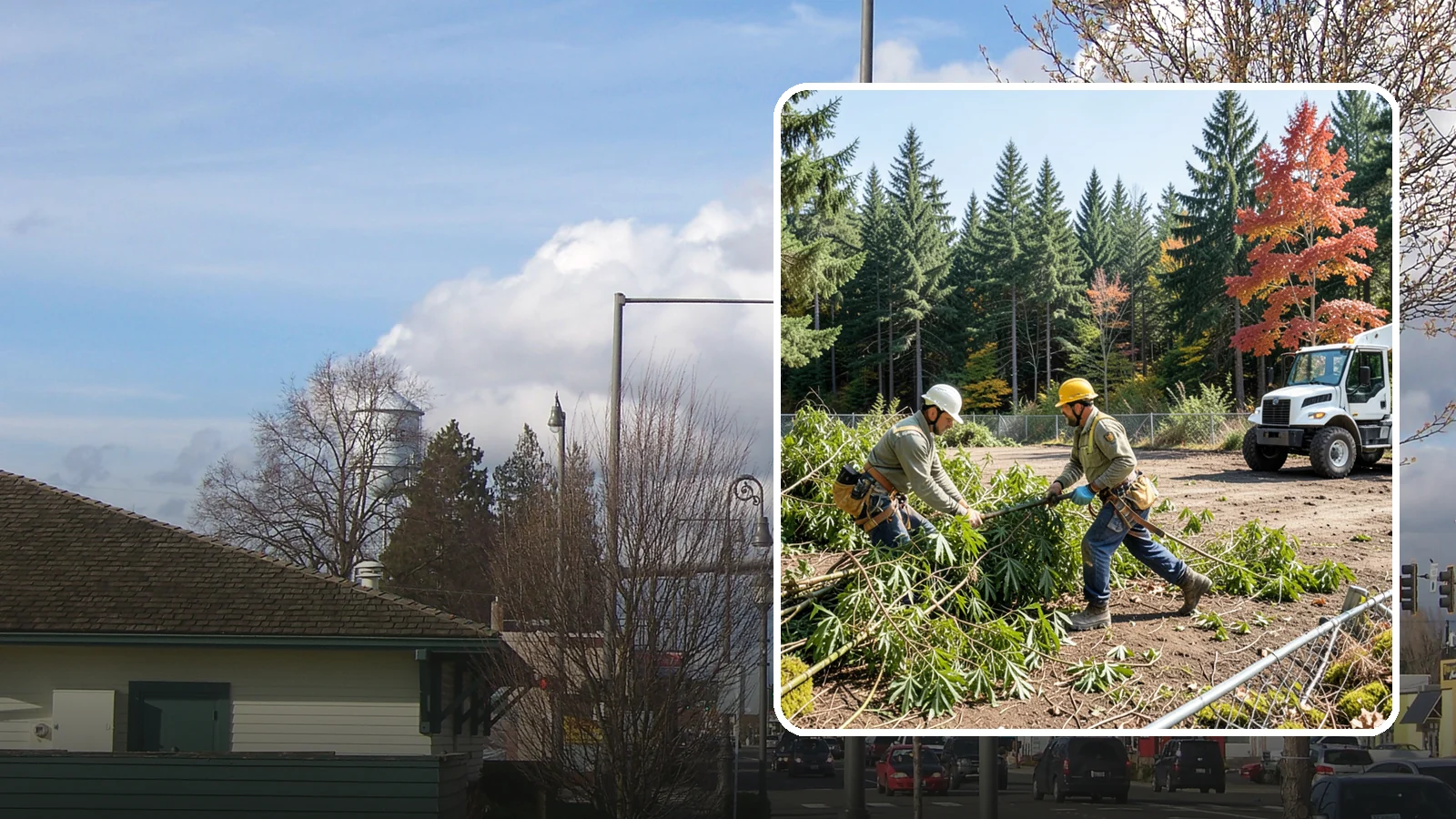 Bamboo removal in Marysville, Snohomish County, WA - The removal and containment of bamboo.