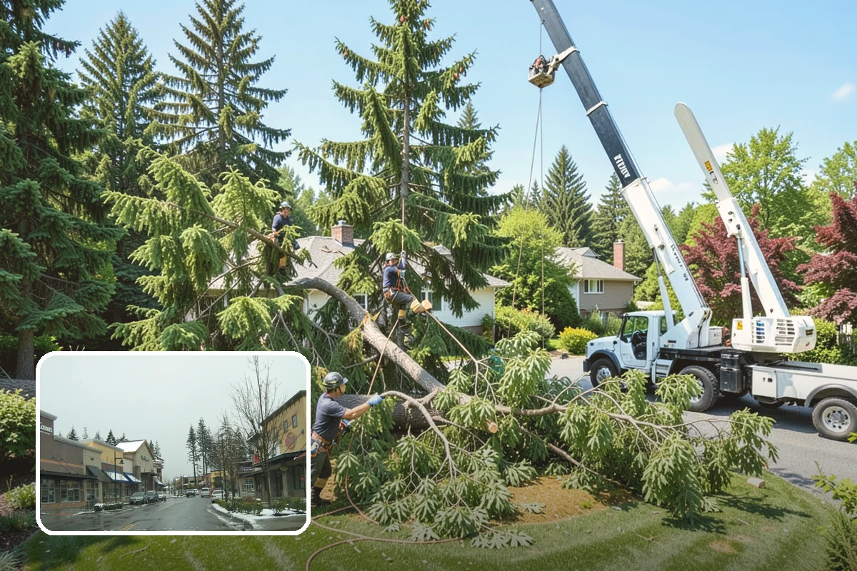Bamboo removal in Mill Creek, Snohomish County, WA - Improves access and usability of a site